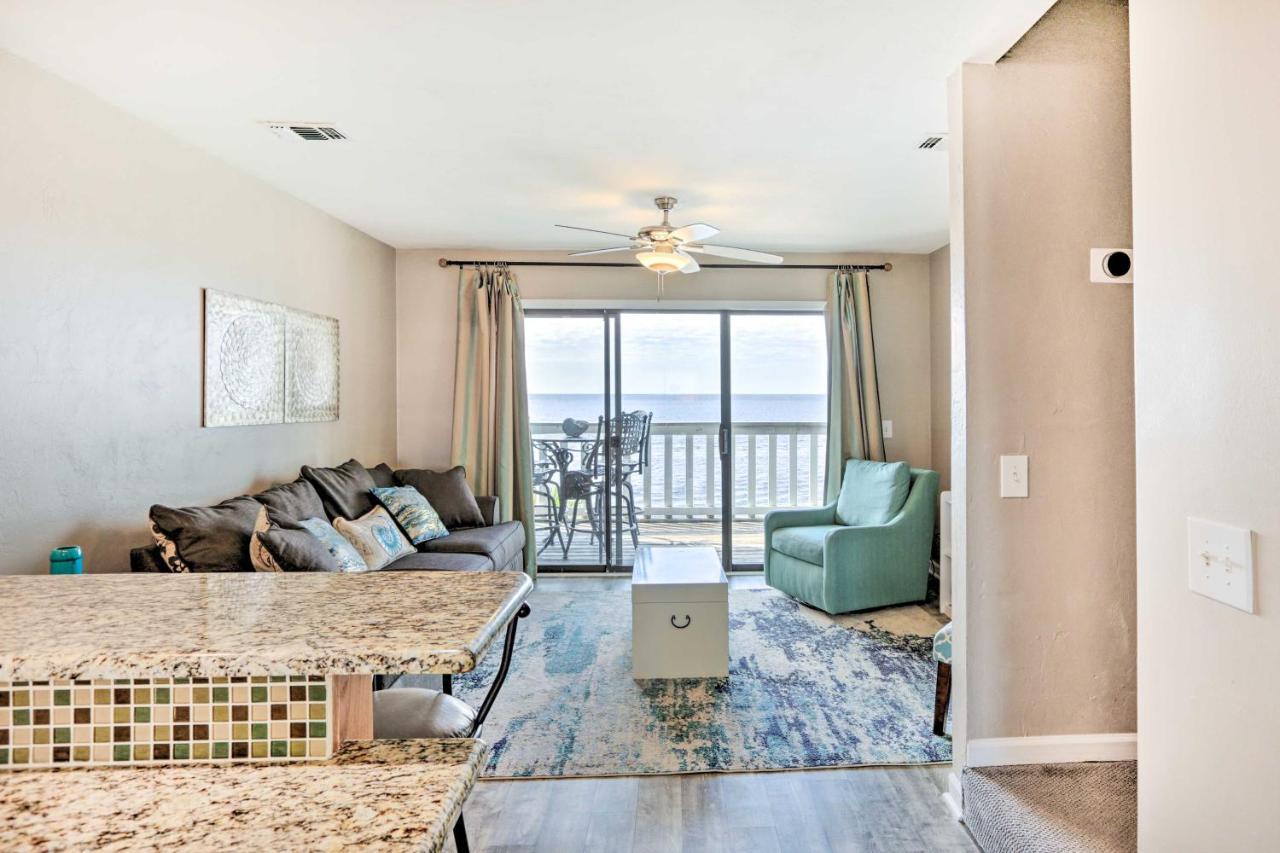 Waterfront Escape With Balcony On Shell Point Beach! Panacea Ngoại thất bức ảnh