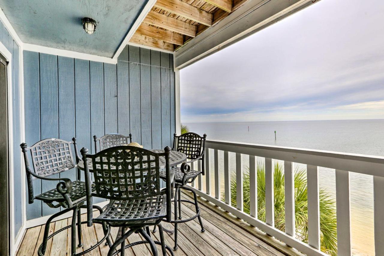 Waterfront Escape With Balcony On Shell Point Beach! Panacea Ngoại thất bức ảnh